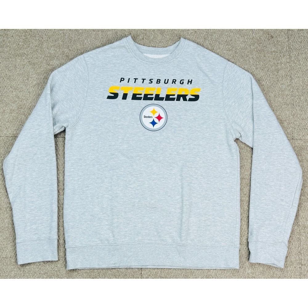 Fanatics Men's NFL Pittsburgh Steelers Long Sleeve Sweatshirt Size Medium